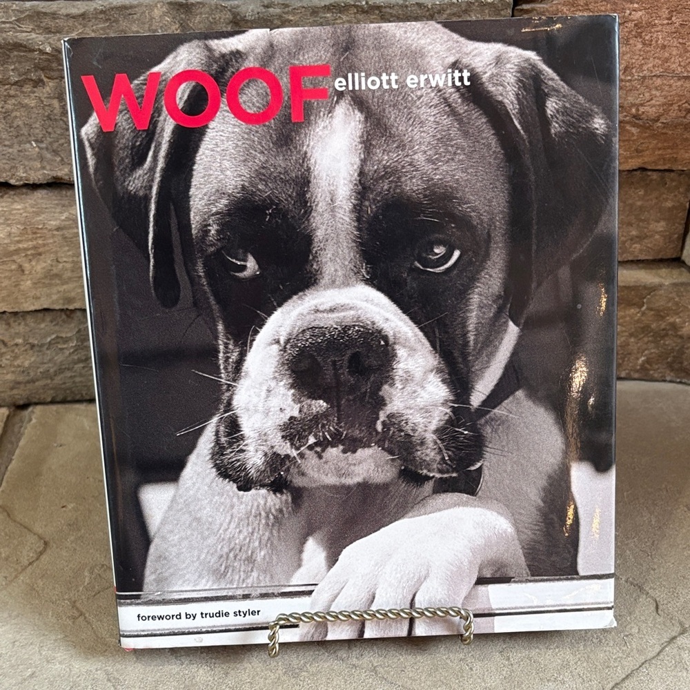 WOOF dog coffee table book by Elliott Erwitt